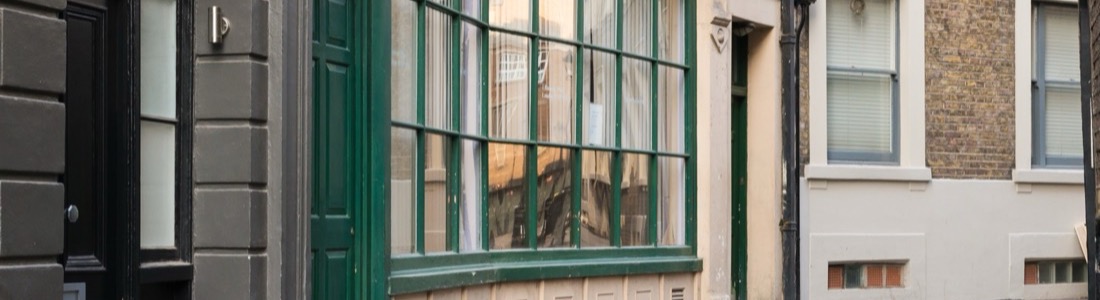 Traditional timber shop front